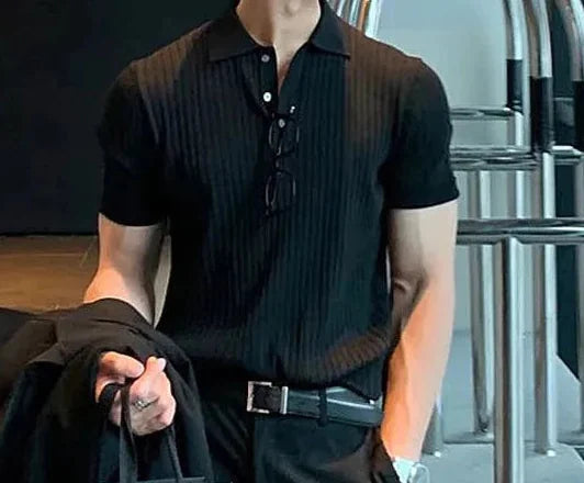 Lined Polo Shirt - HandyProducts